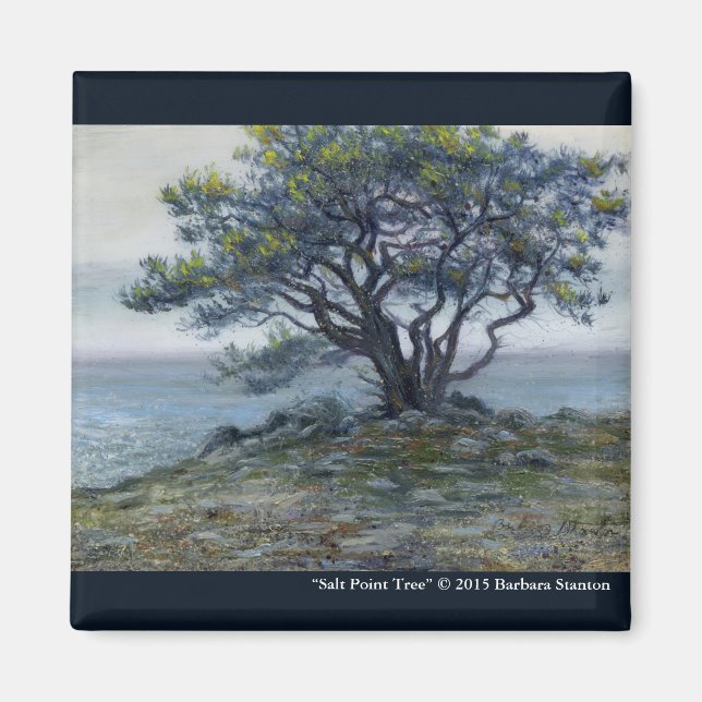Aimant "Arbre de points salés" (Devant)