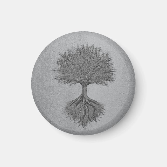 Aimant Arbre de vie Chrome 2 (Devant)