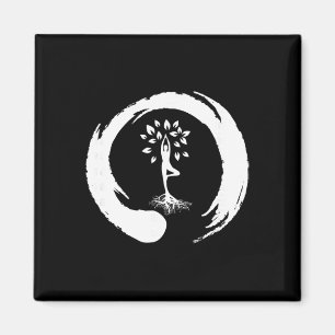 Aimant Arbre de yoga de la vie méditation Yin Yang