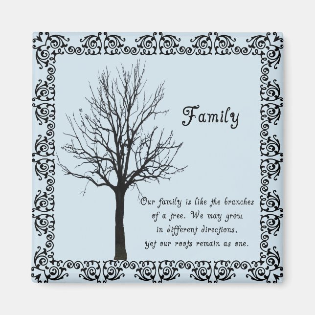 Aimant ARBRE FAMILIAL -aimant (Devant)