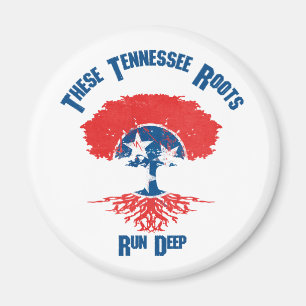 Aimant Arbre indicateur des racines du Tennessee