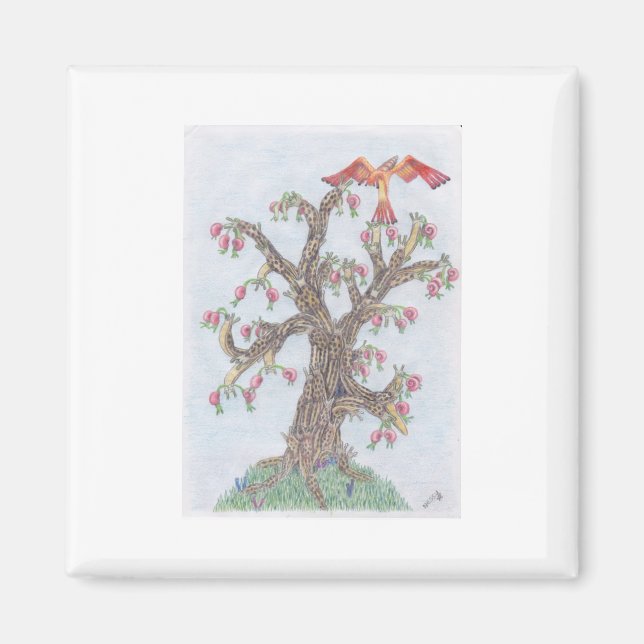 Aimant Arbre limax (Devant)