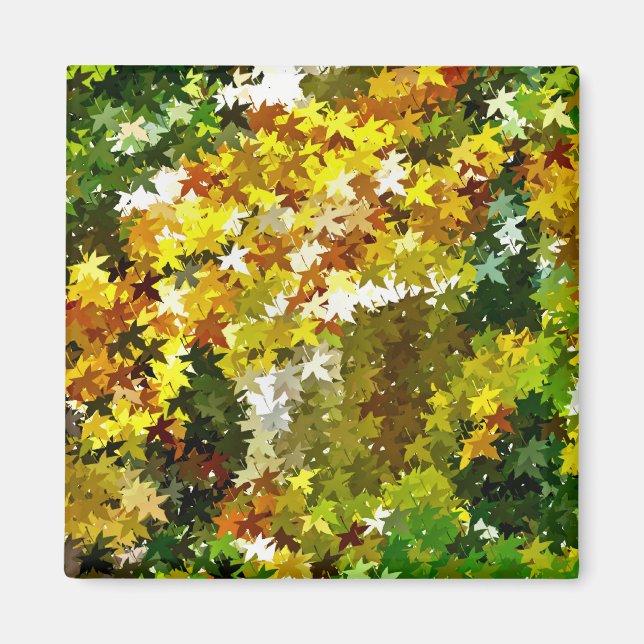 AIMANT ARBRES D'AUTOMNE (Devant)