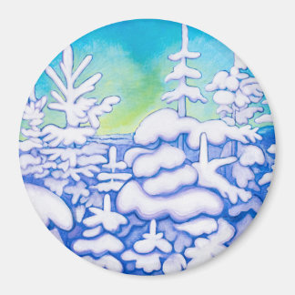 Aimant Arbres d'hiver