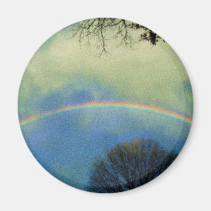 Aimant Arc-en-ciel complet en style Seurat
