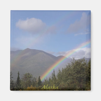 Aimant arc-en-ciel de l'Alaska