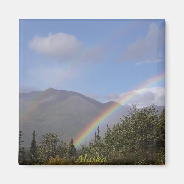 Aimant arc-en-ciel de l'Alaska (Devant)