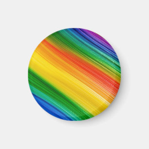 Aimant Arc-en-ciel vibrant de couleurs