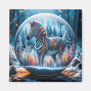 Aimant arc-en-ciel Zebra