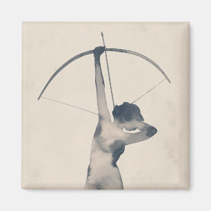 Aimant Archère d'aquarelle