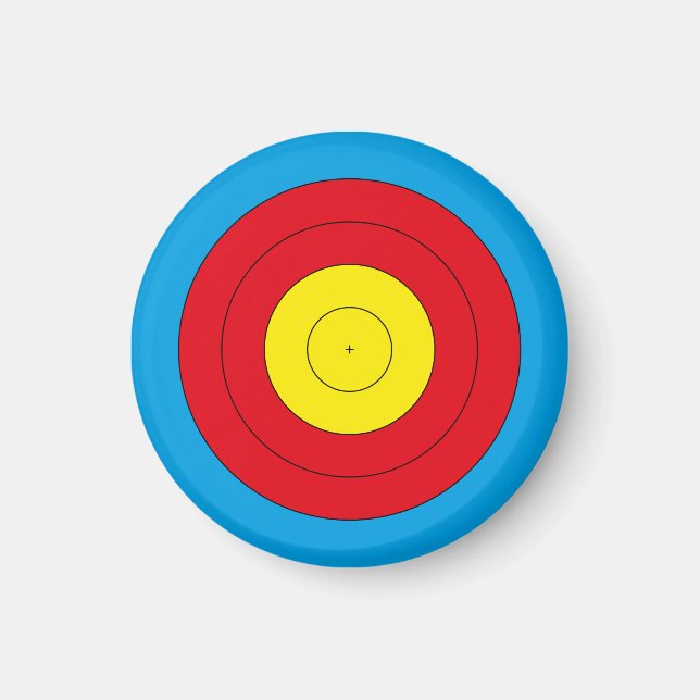 Aimant Archery Target for recurve bow (FITA 20 cm) (Devant)