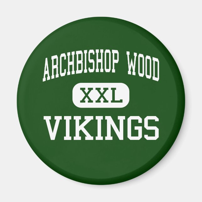 Aimant Archevêque Wood - Vikings - High - Warminster (Devant)