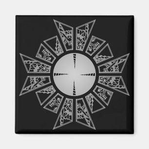 Aimant Argent d'étoile de Lament