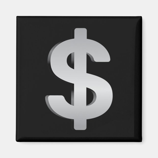 Aimant Argent Et Monnaie (Devant)