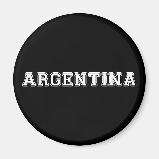 Aimant Argentine (Devant)