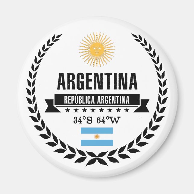Aimant Argentine (Devant)