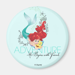 Aimant Ariel  Aventure commence avec des amis