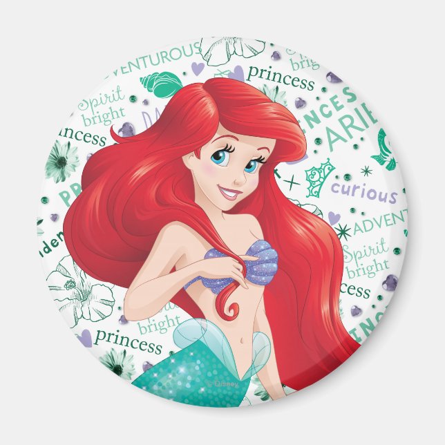 Aimant Ariel aventurier (Devant)