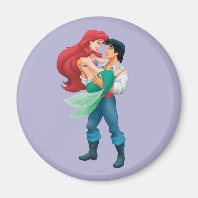 Aimant Ariel et le prince Eric (Devant)