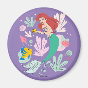 Aimant Ariel & Flounder’s Undersea Shell-abration !