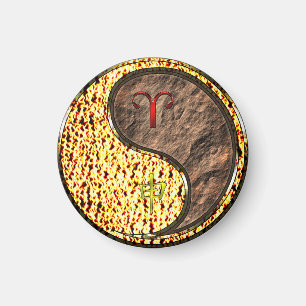 Aimant Aries et singe de la Terre