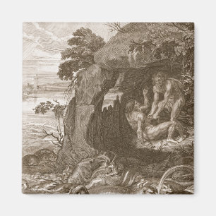 Aimant Aristeus oblige proteus pour indiquer ses oracles,