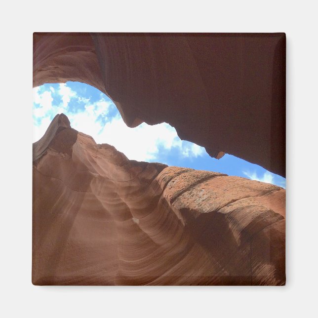 Aimant ARIZONA - Haut Antelope Canyon B - Red Rock (Devant)