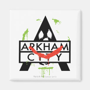 Aimant Arkham City Icon avec Joker marque 2