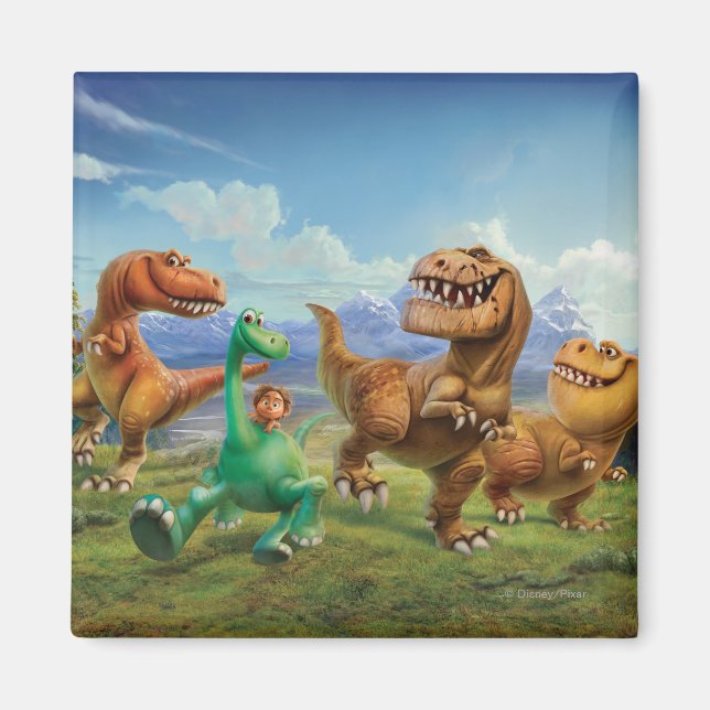 Aimant Arlo, Spot et Ranchers En Champ (Devant)