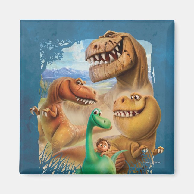 Aimant Arlo, Spot et Ranchers en forêt (Devant)