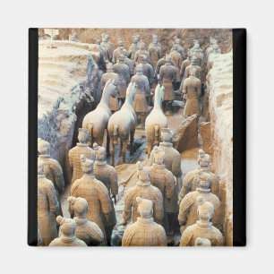 Aimant Armée de terre cuite, dynastie de Qin, 210 AVANT