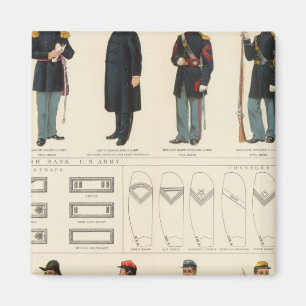 Aimant Armées Uniformes, États-Unis, CS