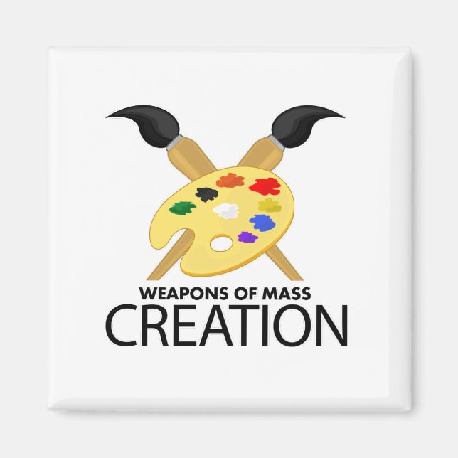 Aimant Armes de création massive (Devant)