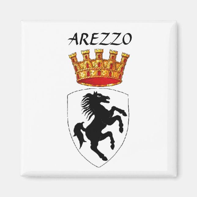 Aimant Armoiries d'Arezzo (Devant)
