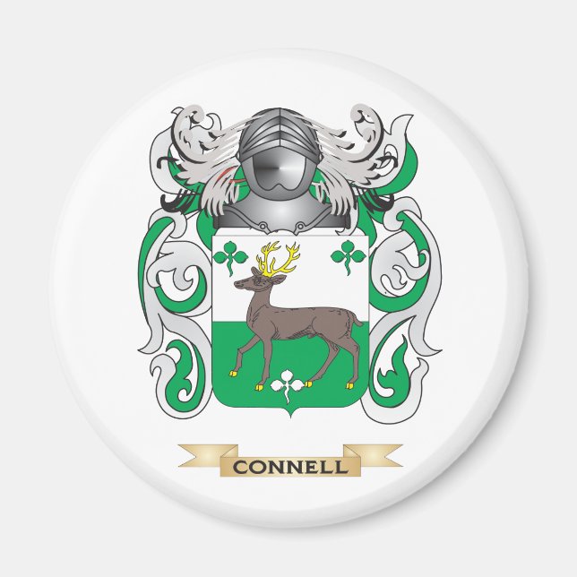 Aimant Armoiries de Connell (Devant)
