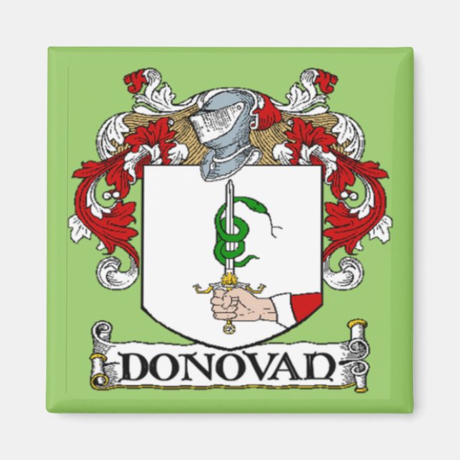 Aimant Armoiries de Donovan (Devant)