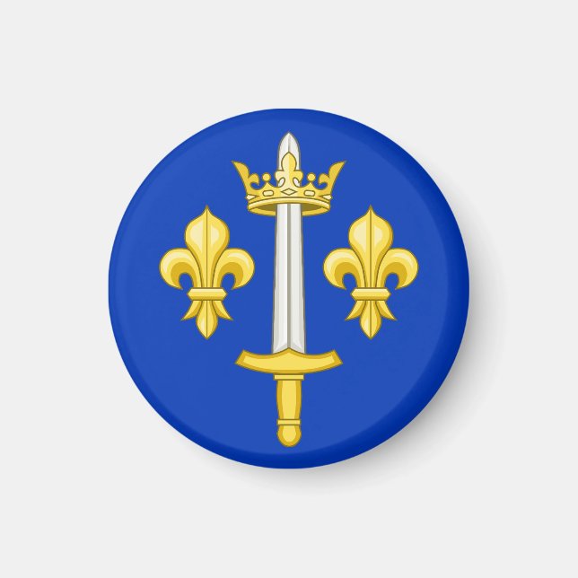 Aimant Armoiries de Jeanne d'Arc (Devant)