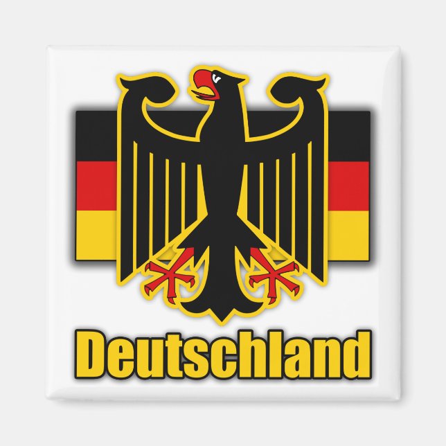 Aimant Armoiries de l'Allemagne (Devant)