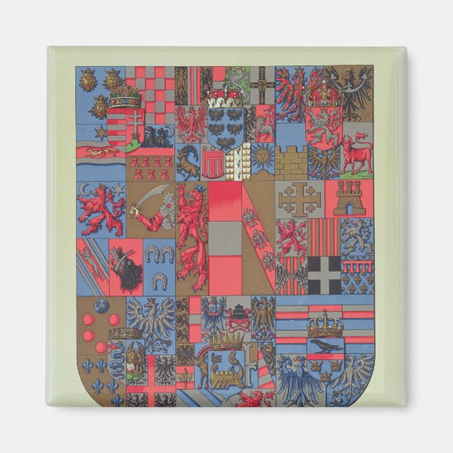 Aimant Armoiries de l'Empire austro-hongrois (Devant)