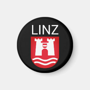 Aimant Armoiries de Linz, AUTRICHE