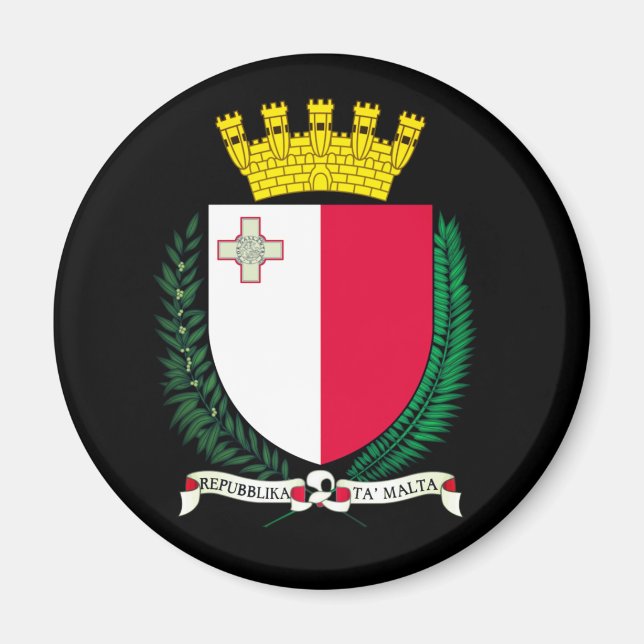 Aimant Armoiries de Malte (Devant)
