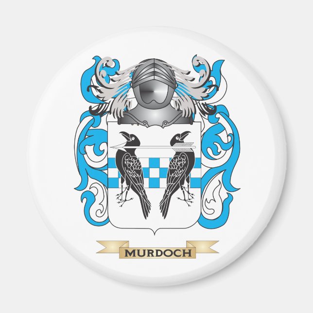 Aimant Armoiries de Murdoch-3 (crête de famille) (Devant)