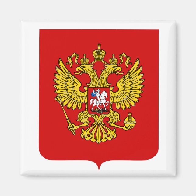 Aimant Armoiries de Russie (Devant)