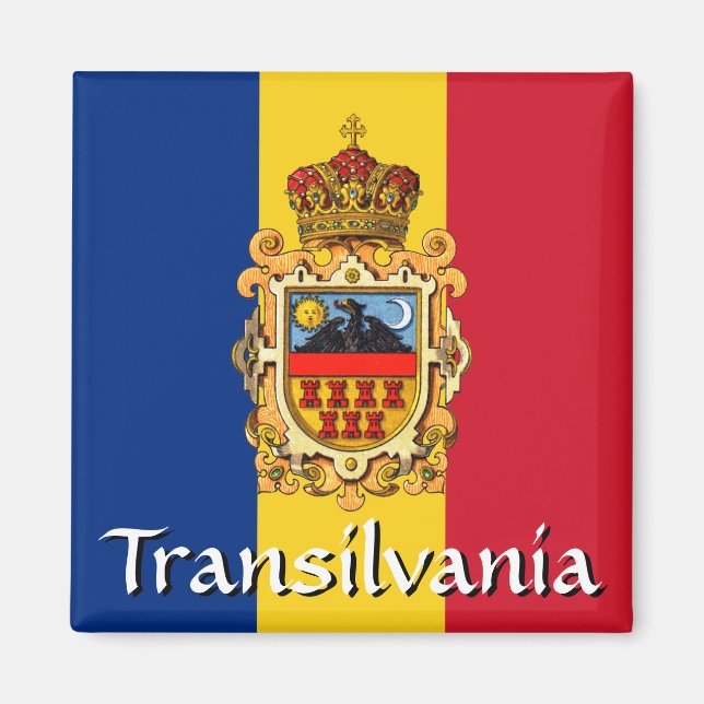 Aimant Armoiries de Transylvanie (Devant)