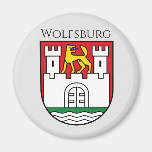 Aimant Armoiries de Wolfsburg, Allemagne