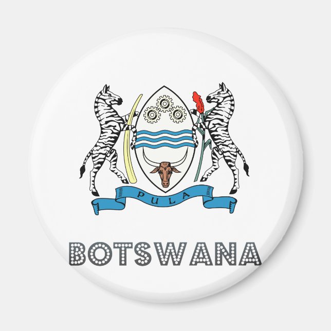 Aimant Armoiries du Botswana (Devant)