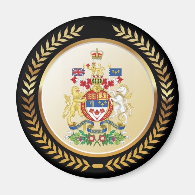 Aimant Armoiries du Canada (Devant)