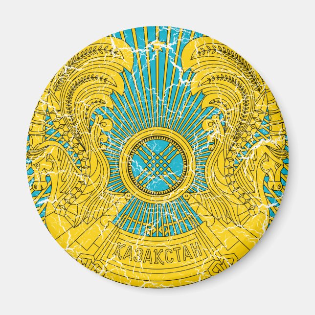Aimant Armoiries Du Kazakhstan (Devant)