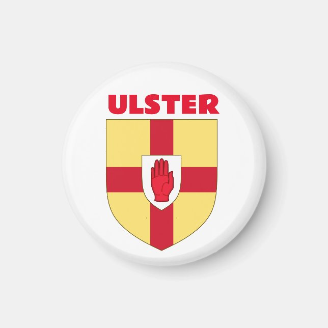 Aimant Armoiries d'Ulster (Devant)