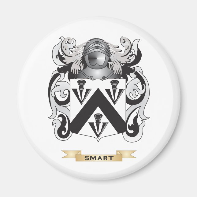 Aimant Armoiries intelligentes (armoiries familiales) (Devant)